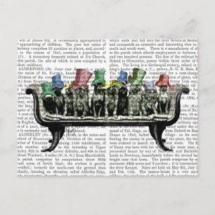 Dogs on Sofa Postcard