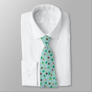 Dogs on Vacation Neck Tie