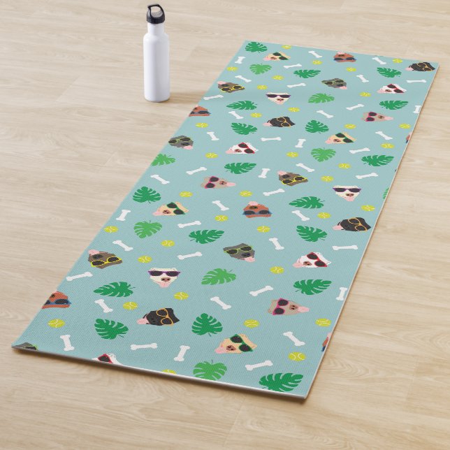 Dogs on Vacation Yoga Mat (In Situ)