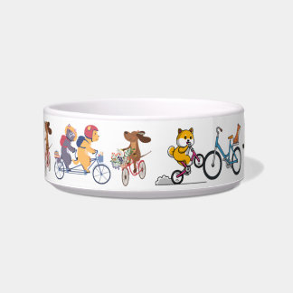 Dogs on wheels bowl