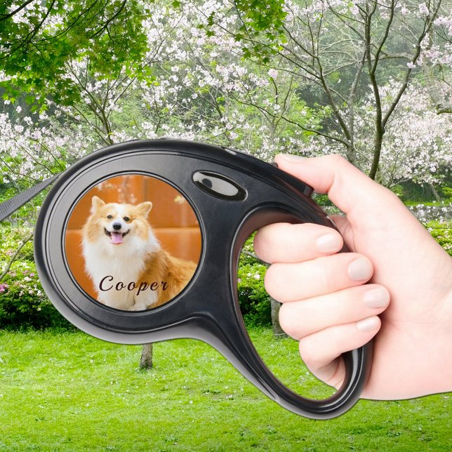 Dog's Outdoor Life Photo Retractable Pet Leash (Creator Uploaded)