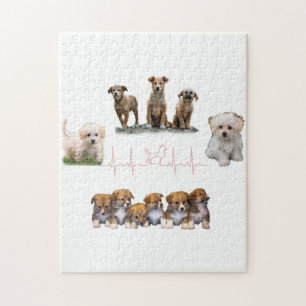Dogs package, Funny Dogs package Jigsaw Puzzle