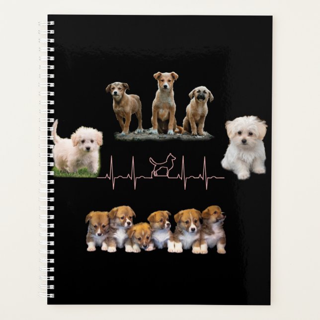 Dogs package, Funny Dogs package Planner (Front)