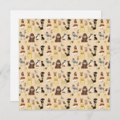 dogs pattern. (Front/Back)