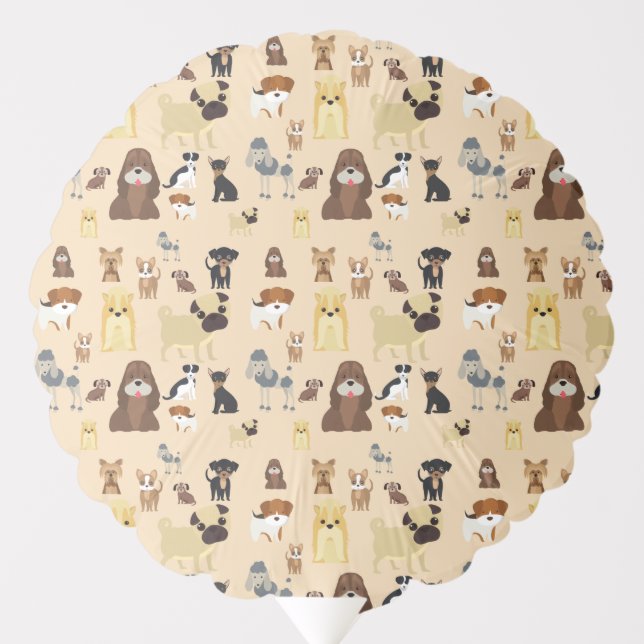 dogs pattern balloon (Front)
