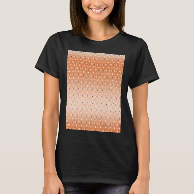 Dogs Pattern Chiffon Top (Front)
