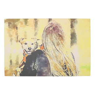 Dogs, Pets, Pet Owners Metal Print