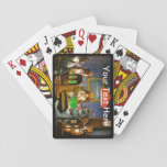 Dogs Playing Poker- A Friend In Need Custom Playing Cards at Zazzle