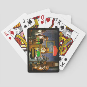 Dogs Playing Poker- A Friend In Need Poker Cards