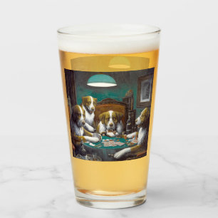 Dogs Playing Poker Cassius Marcellus Coolidge 1894 Glass