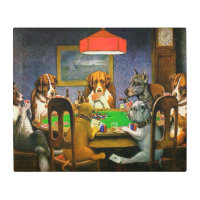 Dogs Playing Poker