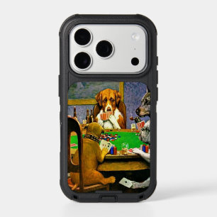 Dogs Playing Poker iPhone 17 Pro Case