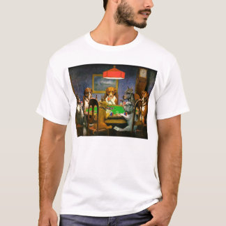 Dogs Playing Poker T-Shirt