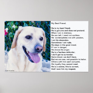 Dog's Poem Poster