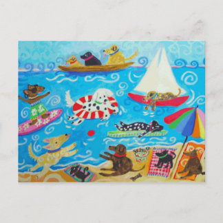 Dogs Postcard
