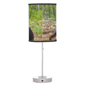 Dogs Puppies Black Lab Chocolate Labrador Retrieve Table Lamp (Back)