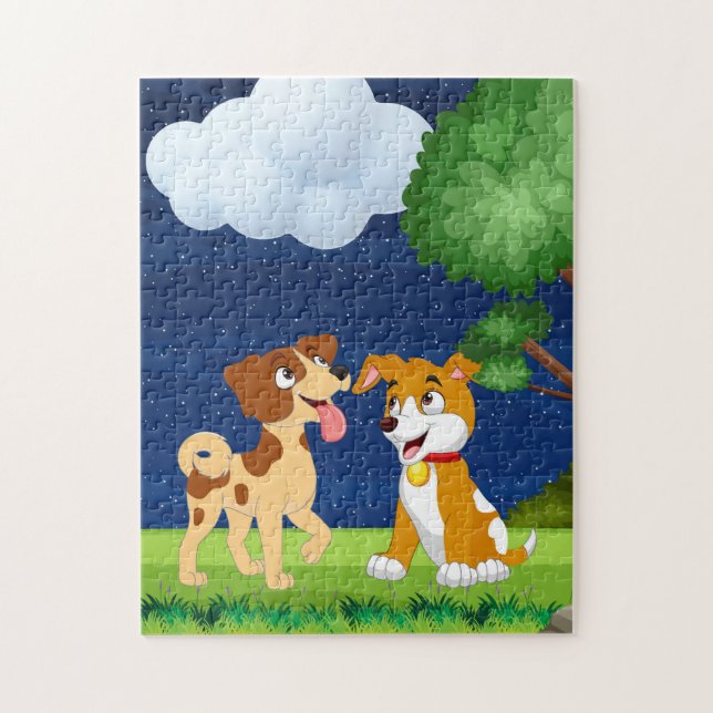 Dogs puzzle (Vertical)