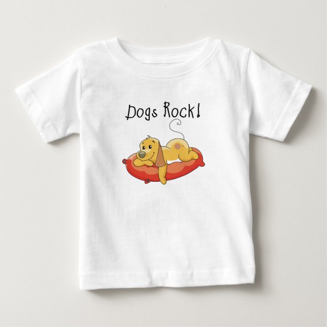 Dogs Rock Tshirts and Gifts (Front)