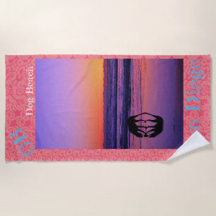 Dogs Rule! Beach Towel