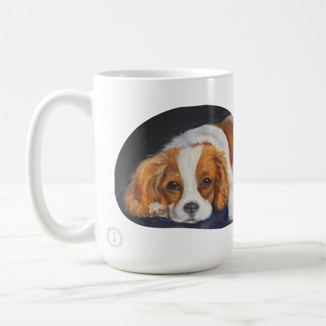 Dogs rule the world mug  (Left)