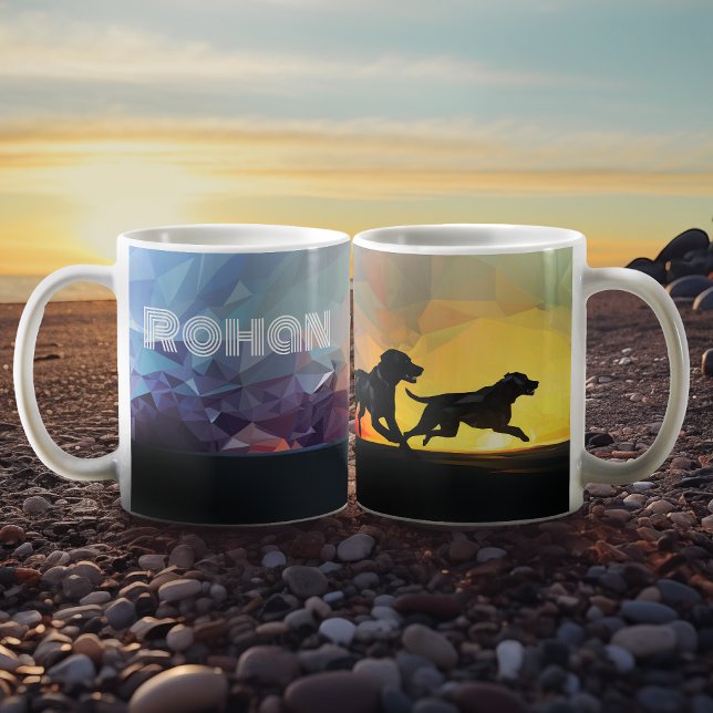 Dogs Running Free - Personalized Coffee Mug (Creator Uploaded)