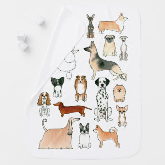 Dogs Stroller Blanket