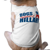 DOGS SUPPORT HILLARY TEE (Back)