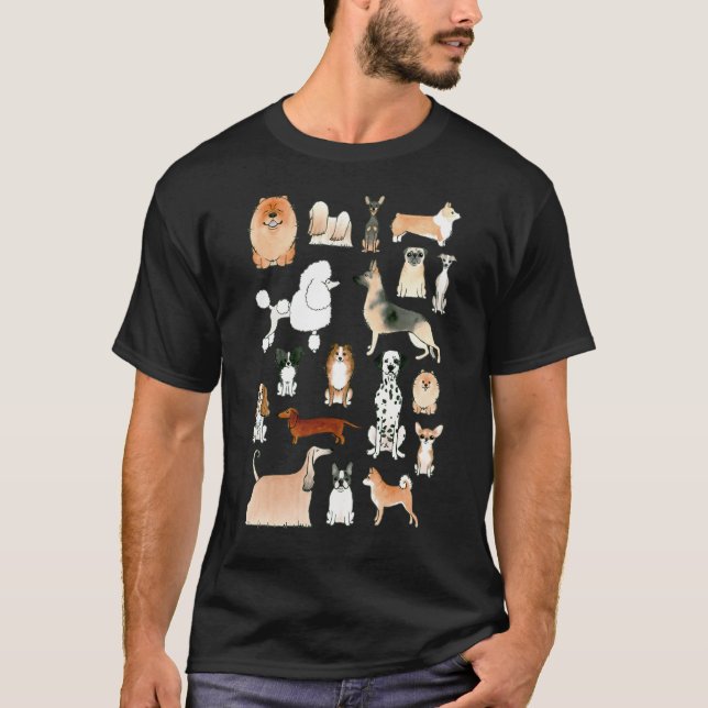 Dogs      T-Shirt (Front)