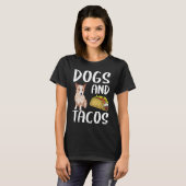 Dogs & Tacos Portuguese Podengo Pequeno Mexican Fo T-Shirt (Front Full)