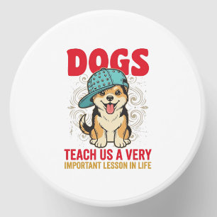 Dogs Teach Us a Very Important Lesson Vintage Desi Mini Candle Favors