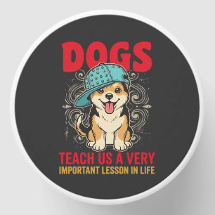 Dogs Teach Us a Very Important Lesson Vintage Mini Candle Favors