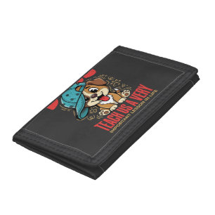 Dogs Teach Us Important Life Lessons Puppy Tri-fold Wallet