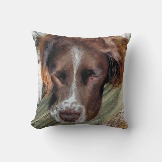 DOGS THROW PILLOW (Front)