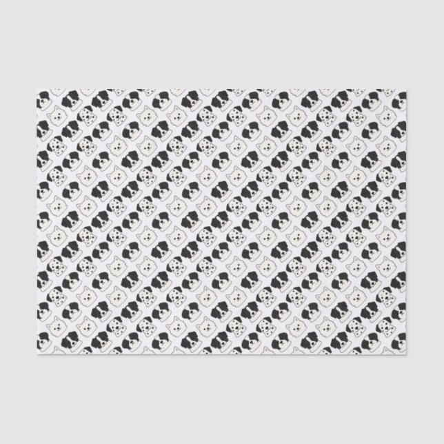 Dogs Tissue Paper (Front)