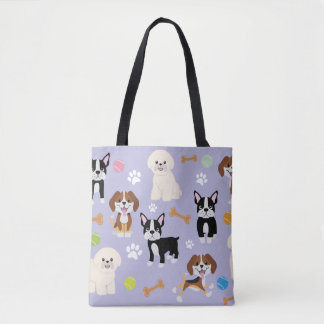 Dogs Tote Bag - Dog Group 4