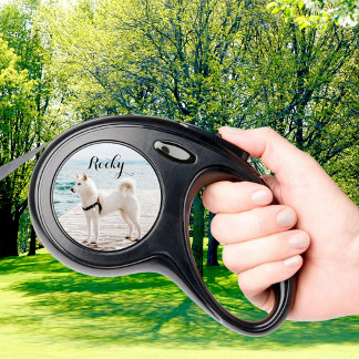 Dog's Travel Photo Retractable Pet Leash