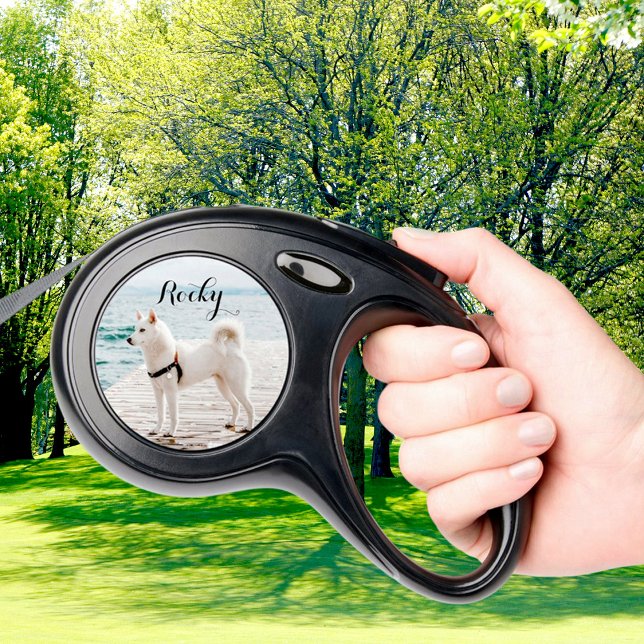 Dog's Travel Photo Retractable Pet Leash (Creator Uploaded)