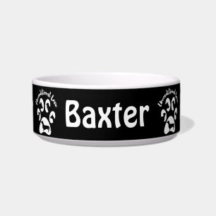 Dog's Unconditional Love Ceramic Pet Bowl