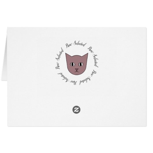 Dogs vs. Cats April Fools' Day Card (Back Horizontal)