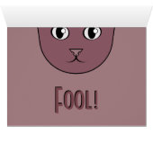 Dogs vs. Cats April Fools' Day Card (Inside Horizontal (Bottom))