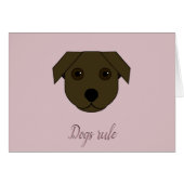 Dogs vs. Cats April Fools' Day Card (Front Horizontal)