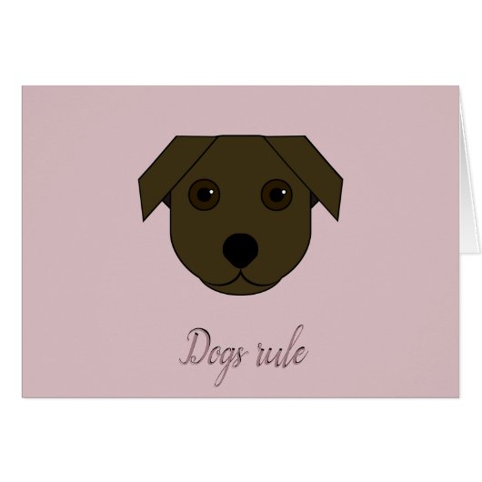 Dogs vs. Cats April Fools' Day Card (Front Horizontal)