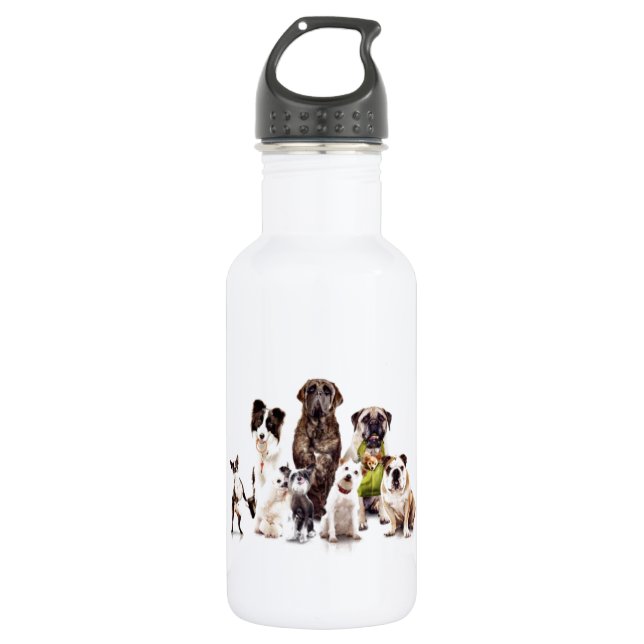 Dogs Water Bottle (Front)