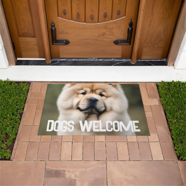 Dogs Welcome Doormat (Outdoor)