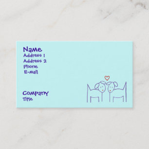 Dogs with Heart Business Card