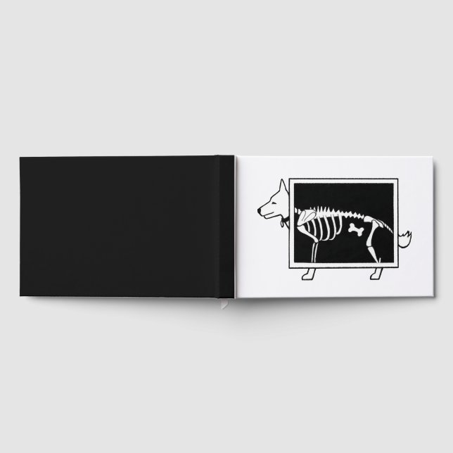 Dog's X-Ray Foil Guest Book (Full)