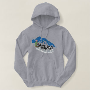 Dogsled Team Embroidered Hoodie
