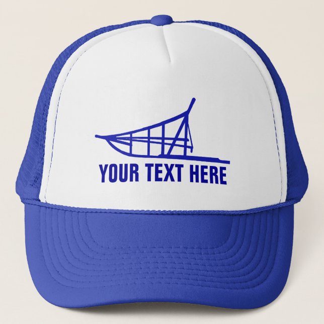 Dogsled Trucker Hat (Front)