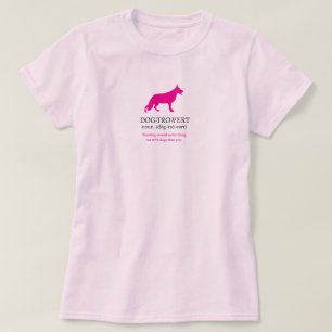 Dogtrovert German Shepherd Dog T-Shirt
