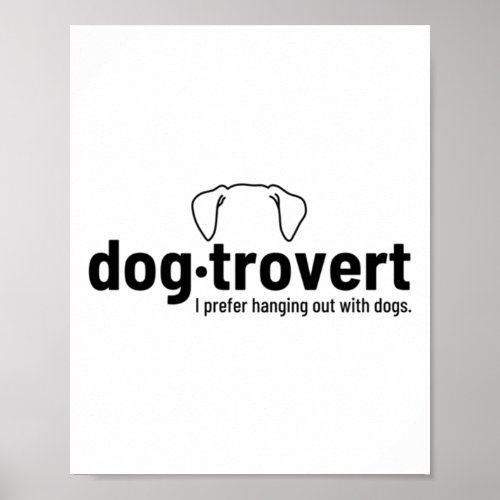 Dogtrovert  poster
